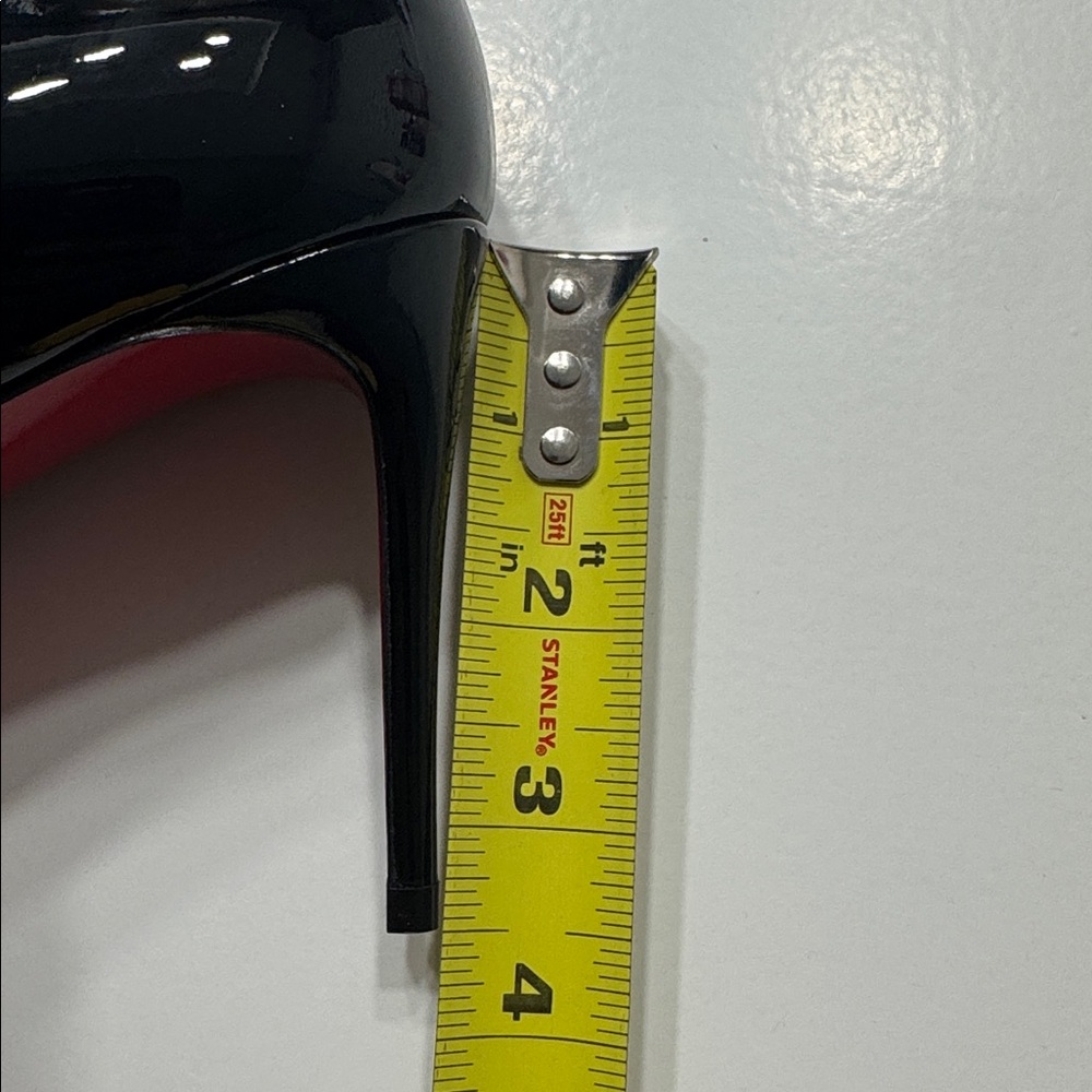 Christian Louboutin Black Patent Leather Heels - Picture 12 of 12